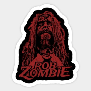 rob zombie red Sticker